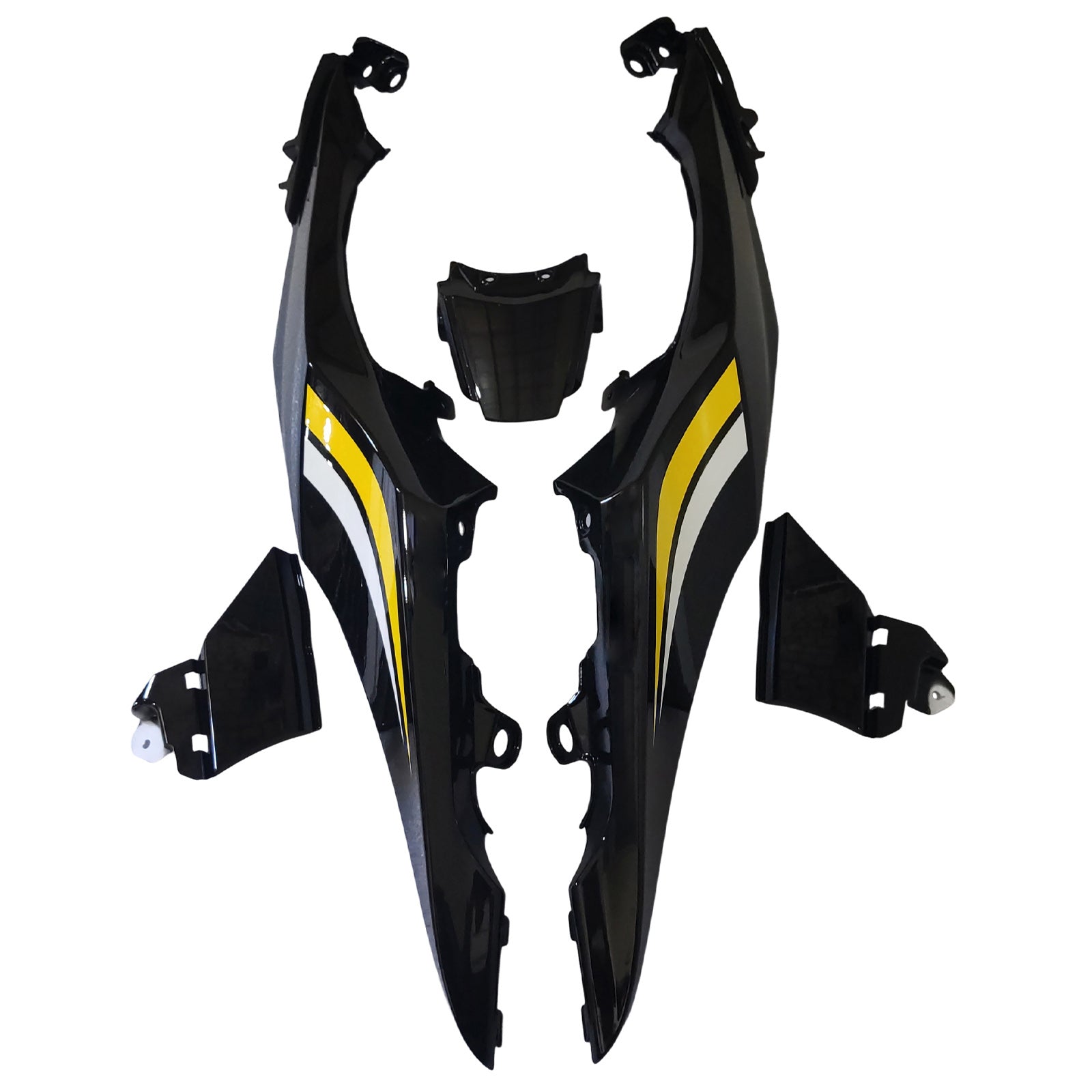 Amotopart 2017-2024 K17 GSXR1000 Suzuki Black & White Fairing Kit