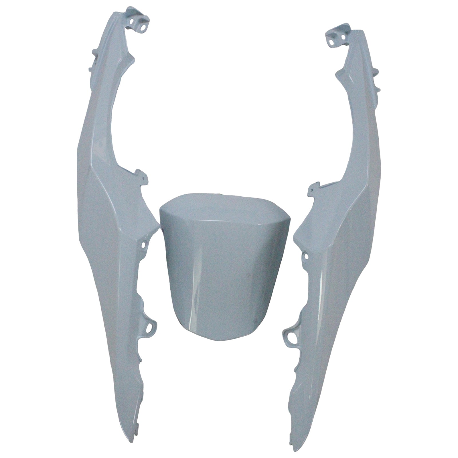 Amotopart 2017-2025 K17 GSXR1000 Suzuki Grey mix Blue Fairing Kit