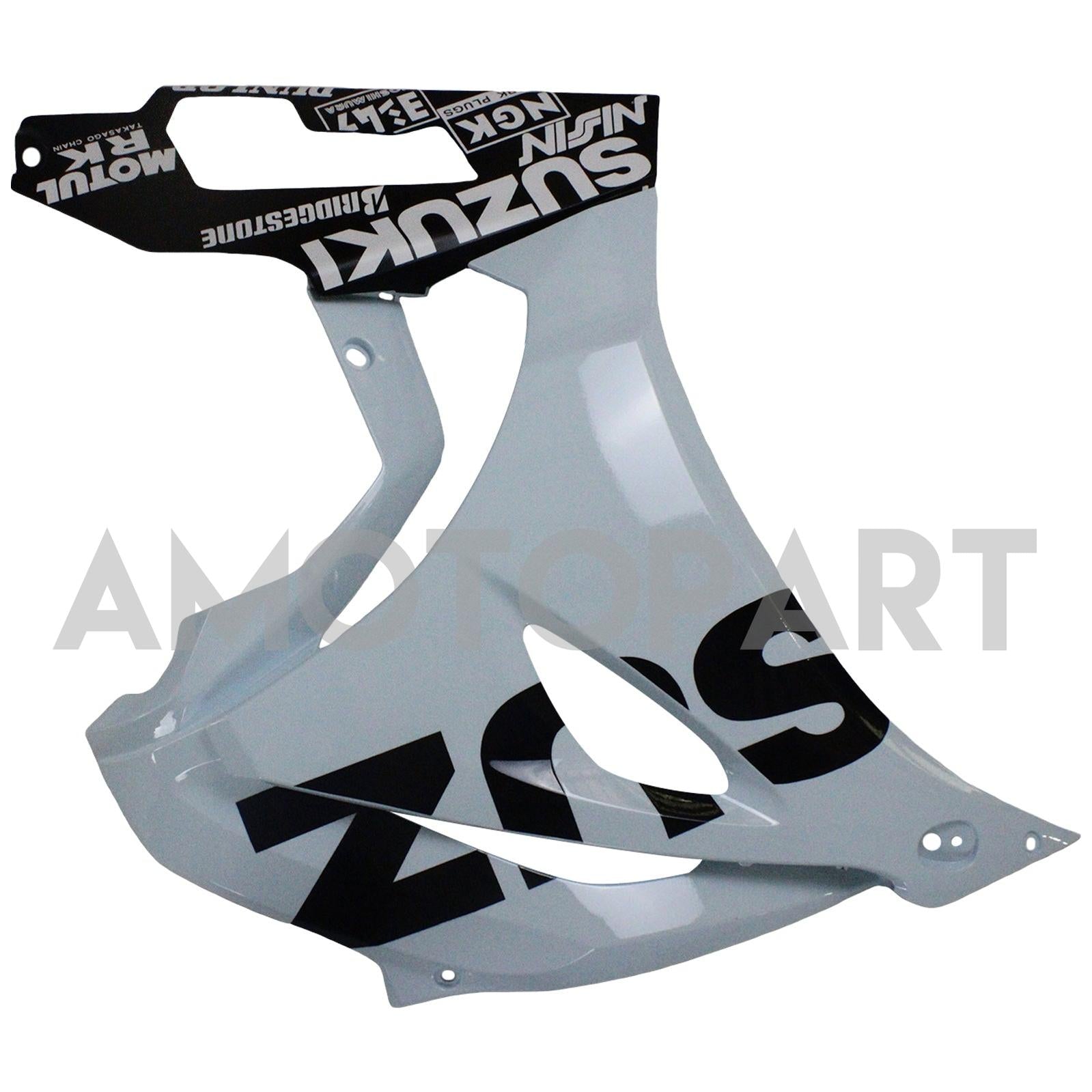 Amotopart 2017-2024 K17 GSXR1000 Suzuki Grey Mix Blue Fadiling Kit