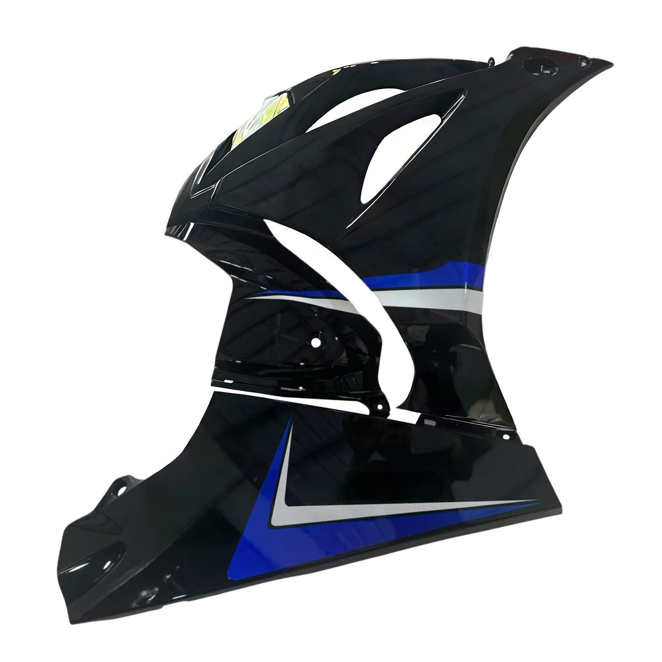 Amotopart 2017-2024 K17 GSXR1000 Suzuki Black & Blue Style3 Fairing Kit
