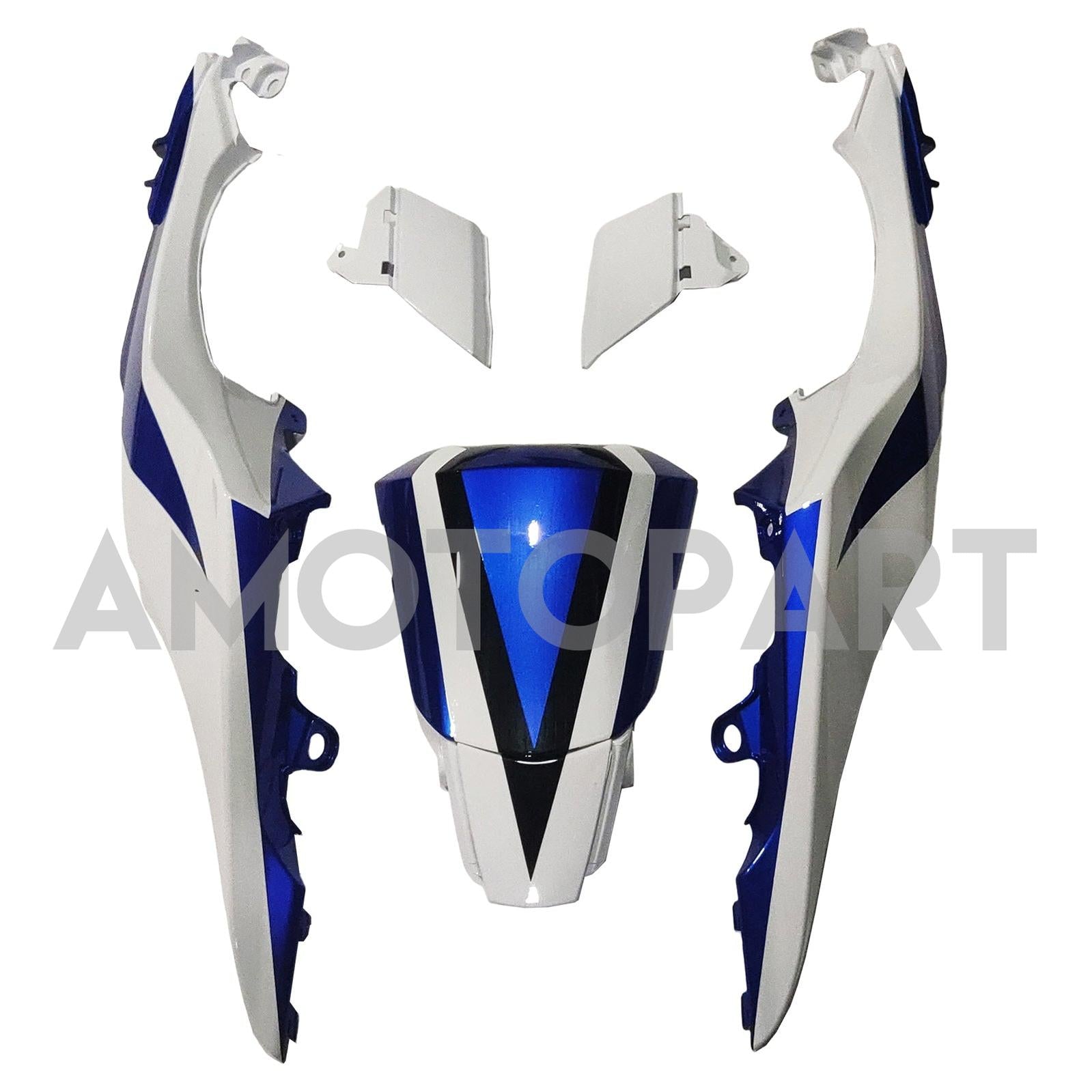 Amotopart 2017-2025 K17 GSXR1000 Suzuki Black&Blue Style4 Fairing Kit