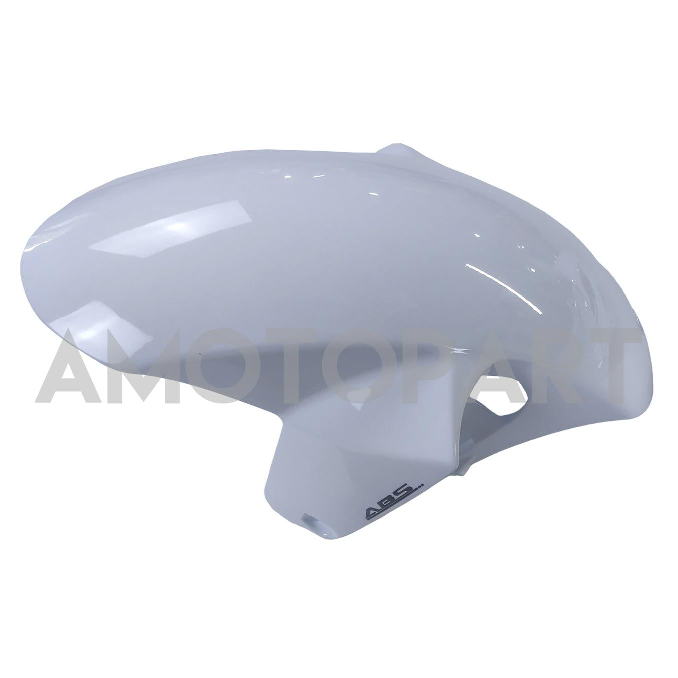 Amotopart 2017-2024 K17 GSXR 1000 Suzuki White & Blue Style2 Fairing Kit
