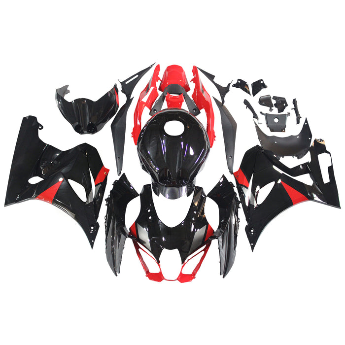 Amotopart Suzuki GSXR1000 2017-2025 K17 Black Red Fairing Kit