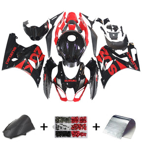 Amotopart Suzuki GSXR1000 2017-2024 K17 Black Red Fairing Kit