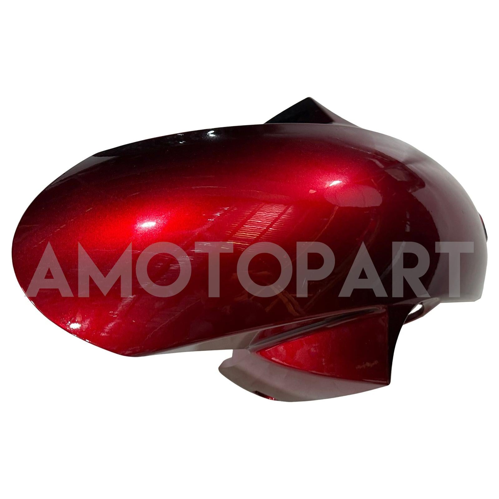 Amotopart 2017-2025 Suzuki GSXR1000 Glossy Red & Forged Carbon Fiber Pattern Fairing Kit
