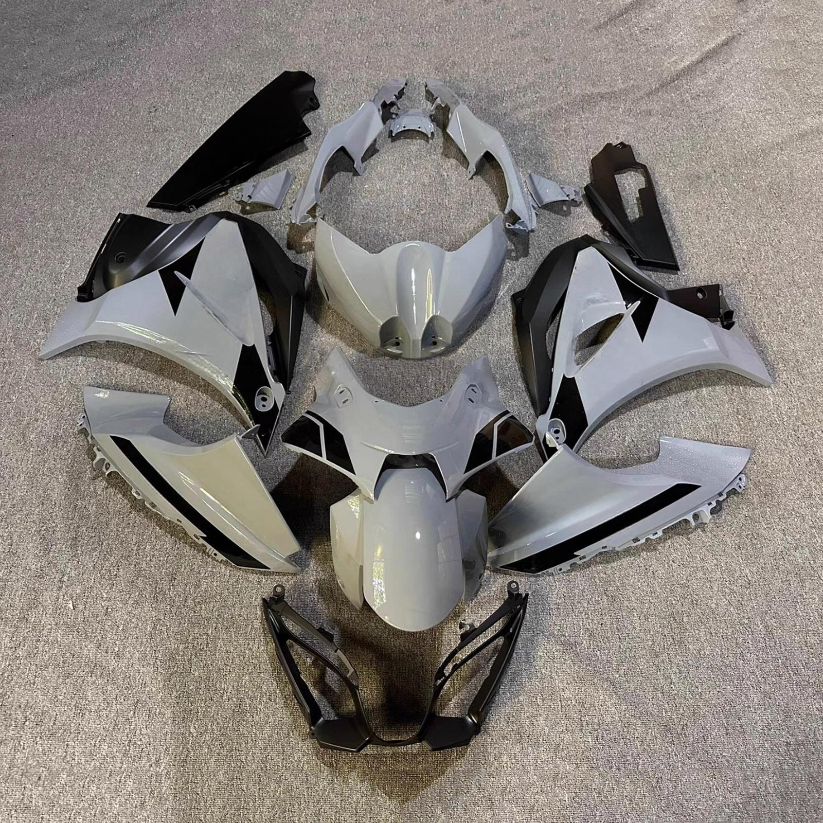 Amotopart 2017-2025 Suzuki GSXR1000 Gray Black Fairing Kit