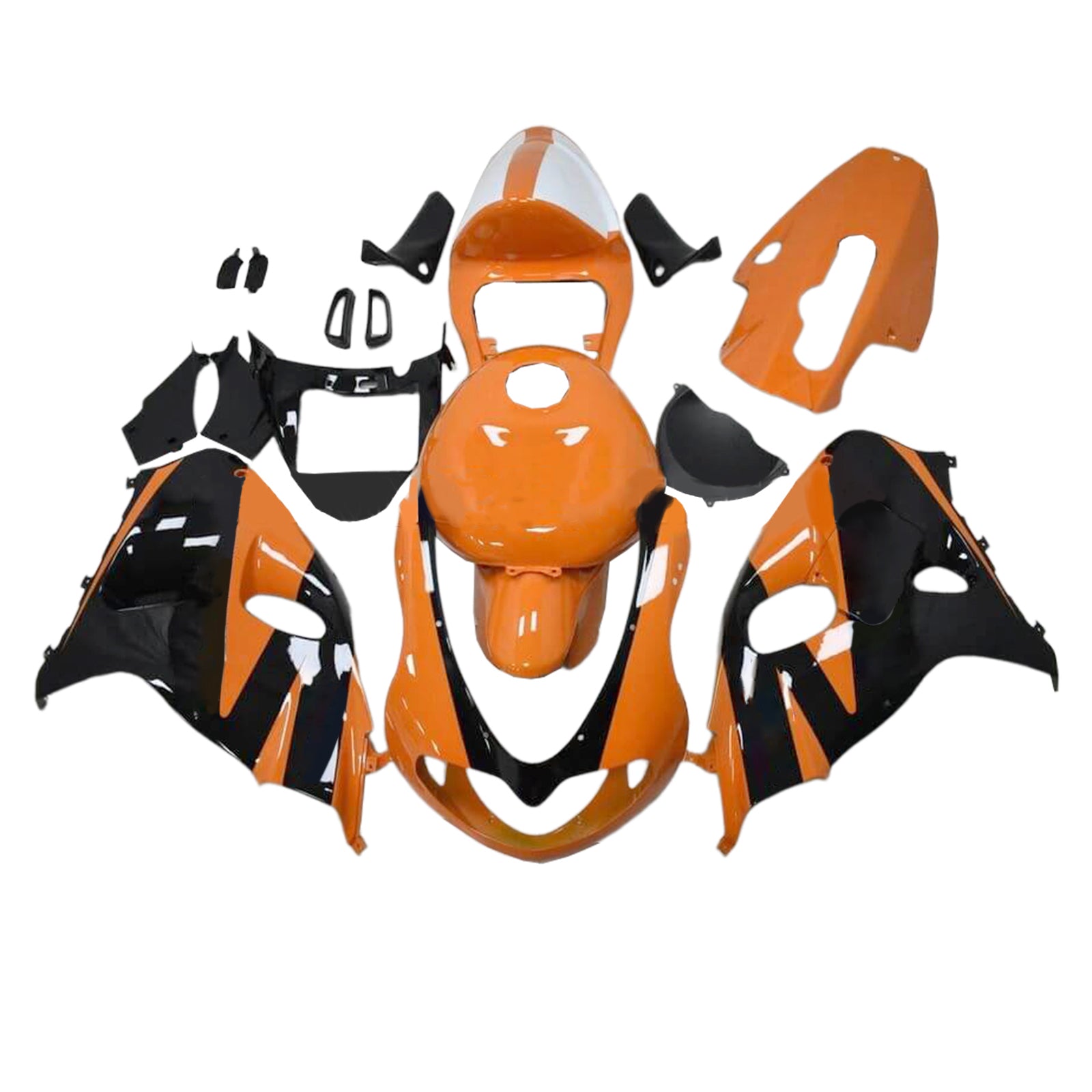 Amotopart 1998-2003 TL1000R Suzuki Orange&Black Fairing Kit