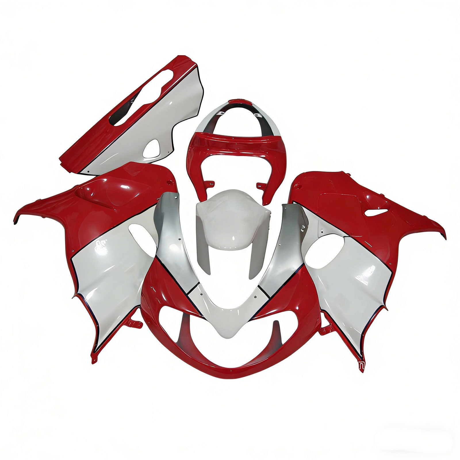 Amotopart 1998-2003 TL1000R Suzuki Red&Silver Fairing Kit
