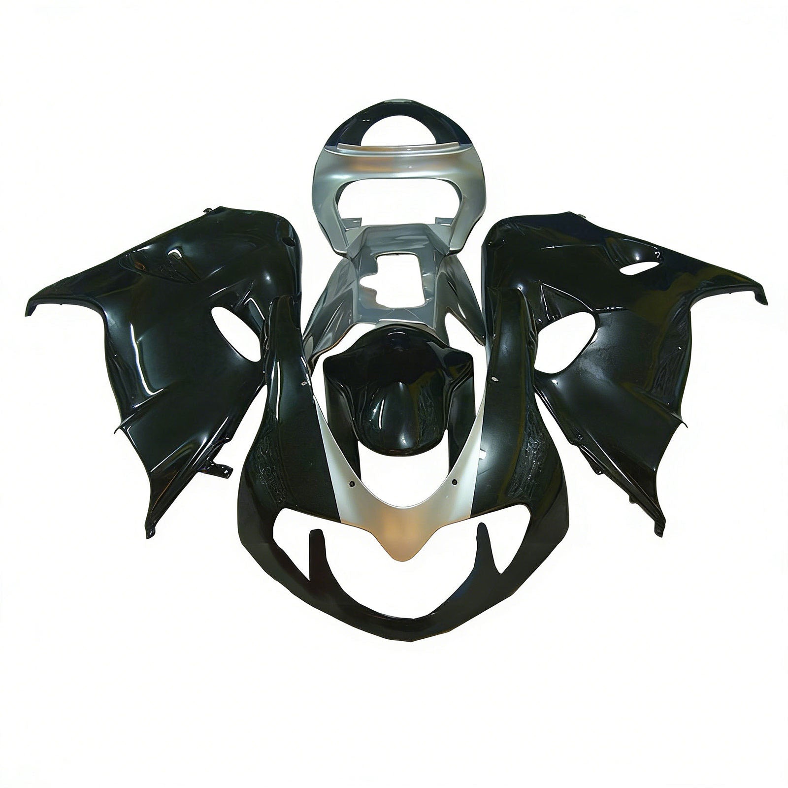 Amotopart 1998-2003 TL1000R Suzuki Black with Red Logo Fairing Kit