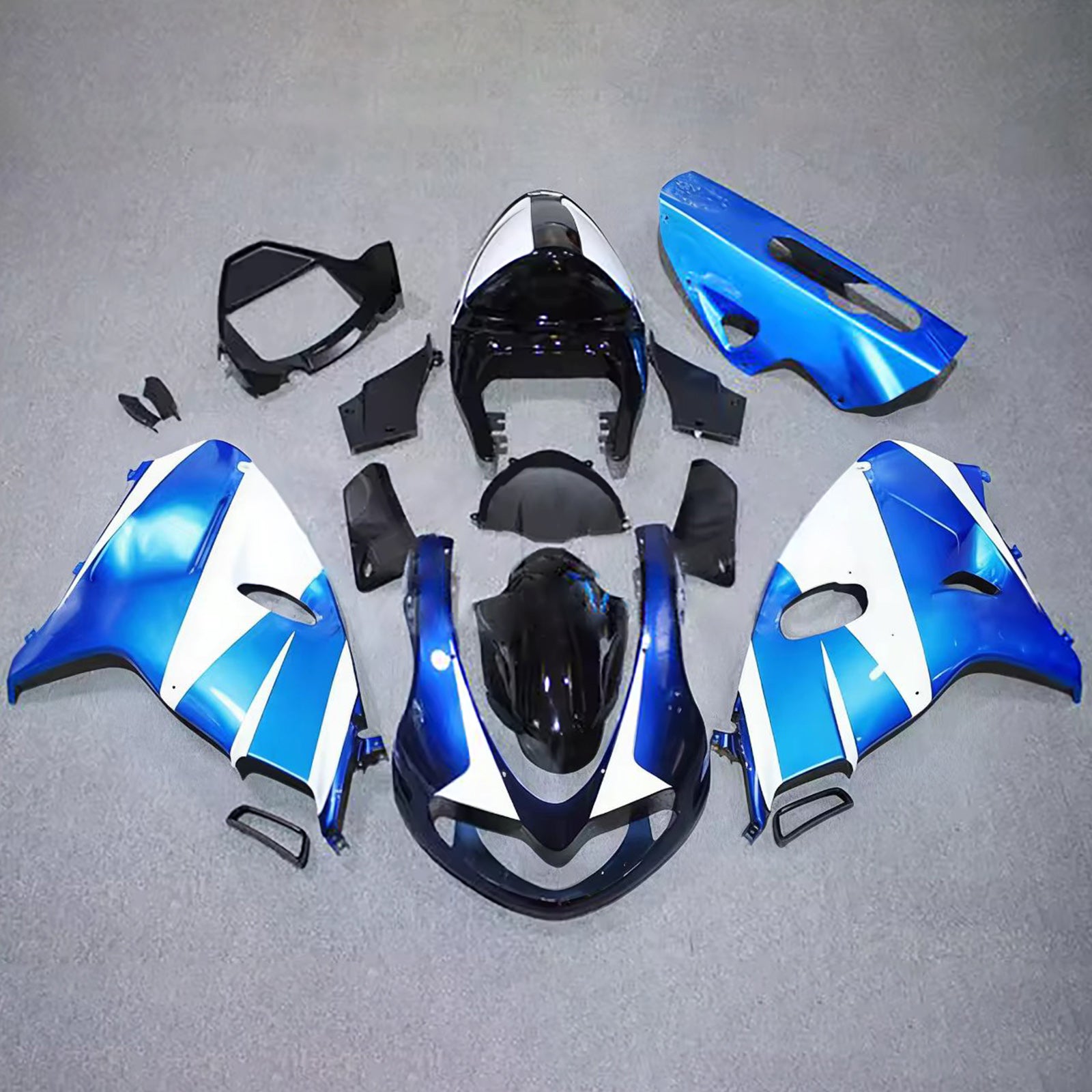 Amotopart 1998-2003 Suzuki TL1000R Blue White Red Fairing Kit