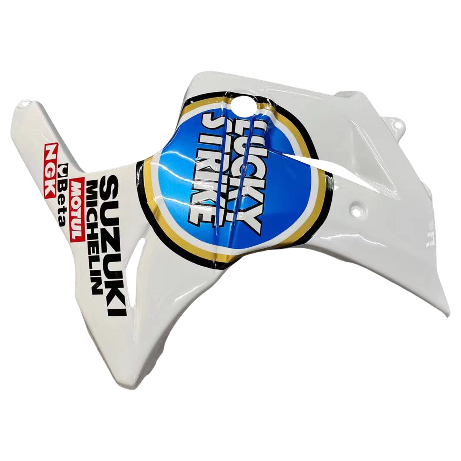 Amotopart Suzuki SV650 2003-2013 White Blue Fairing Kit