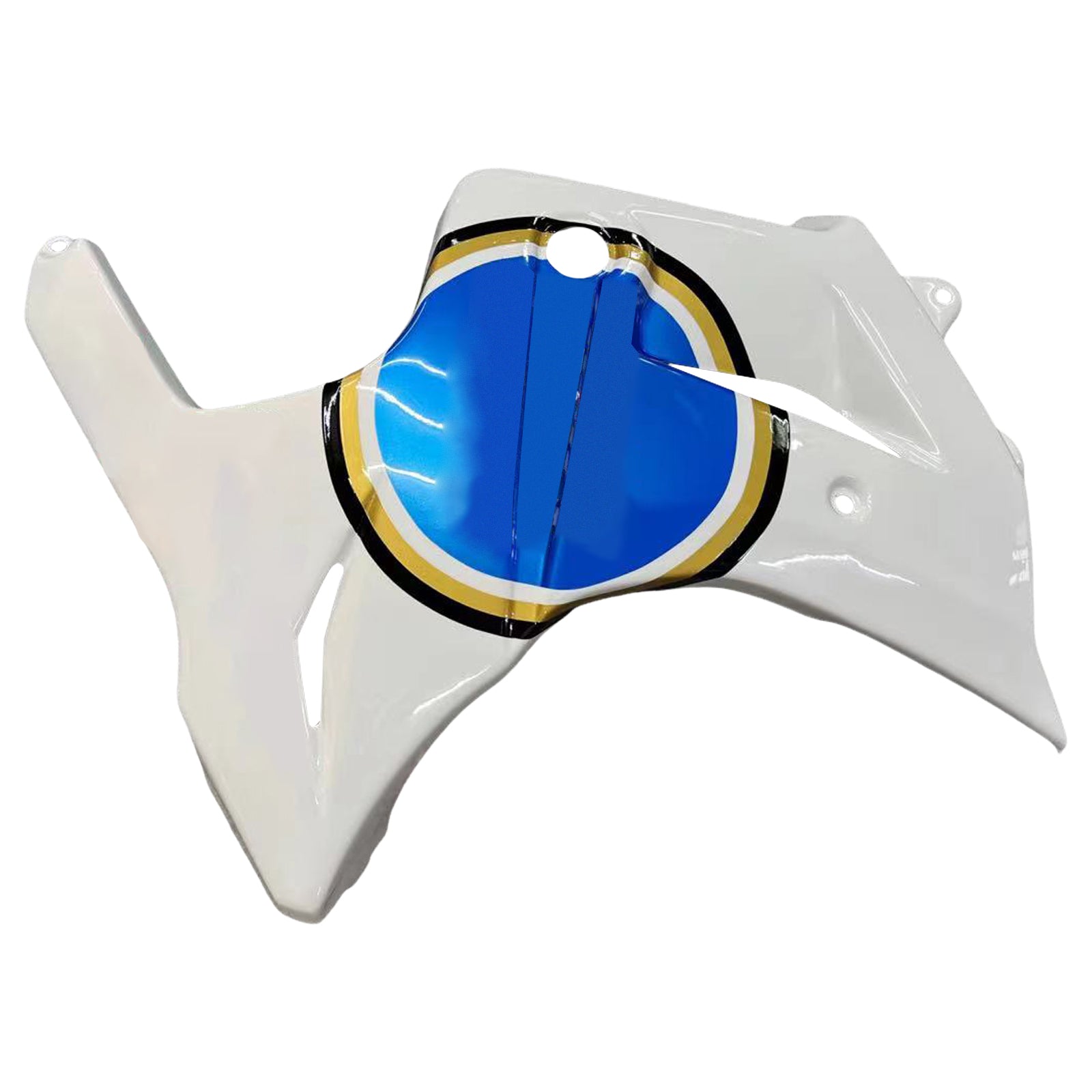 Amotopart Suzuki SV650 2003-2013 White Blue Fairing Kit