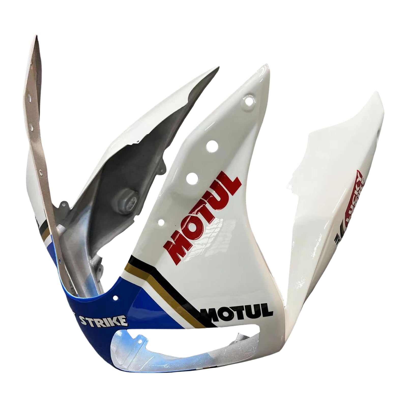 Amotopart Suzuki SV650 2003-2013 White Blue Fairing Kit