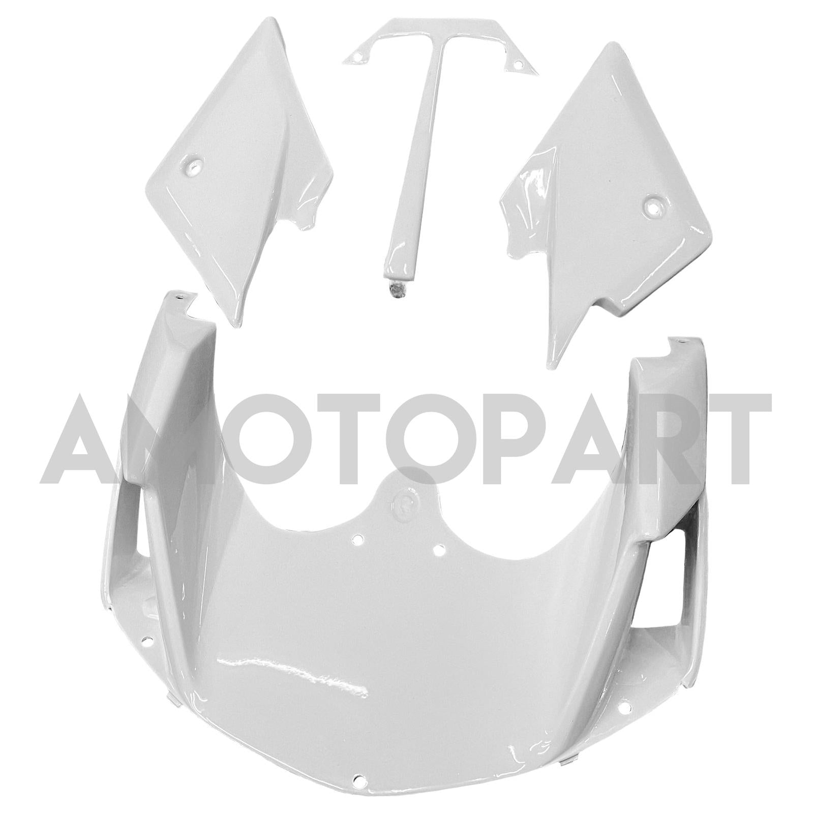 Amotopart スズキ SV650 2003-2013 ホワイト レッド フェアリングキット