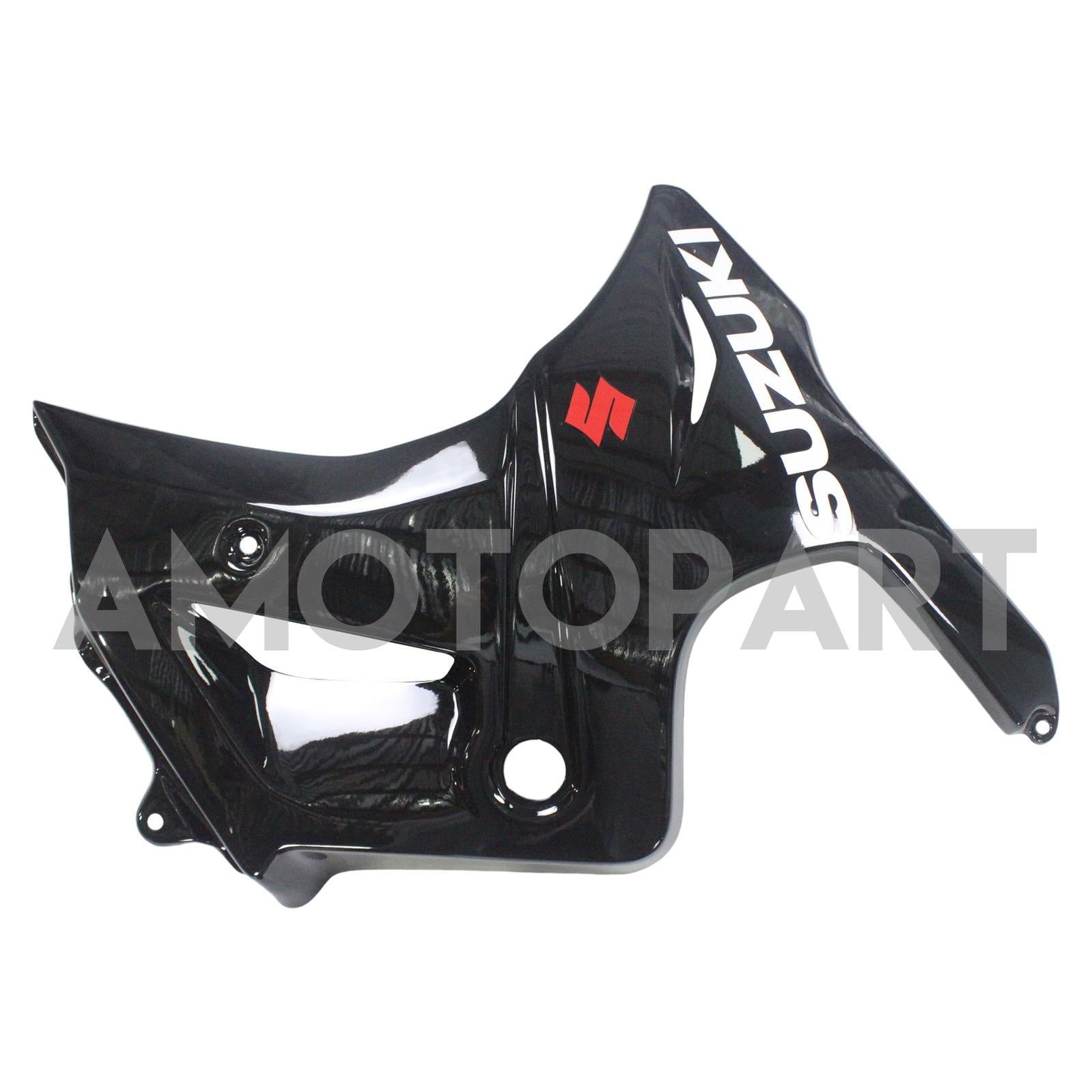 Amotopart スズキ SV650 2003-2013 光沢のあるブラック フェアリングキット