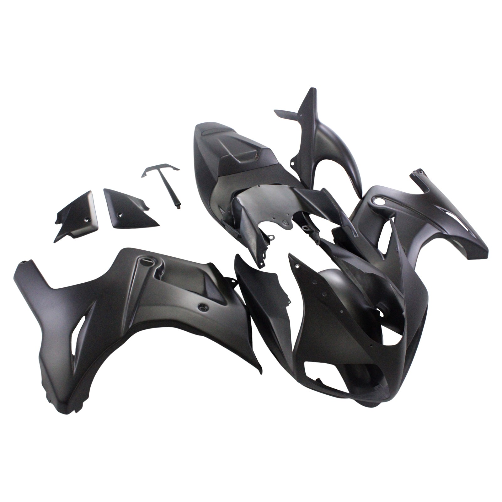 Amotopart Suzuki SV650 2003-2013 Matt Black Fairing Kit