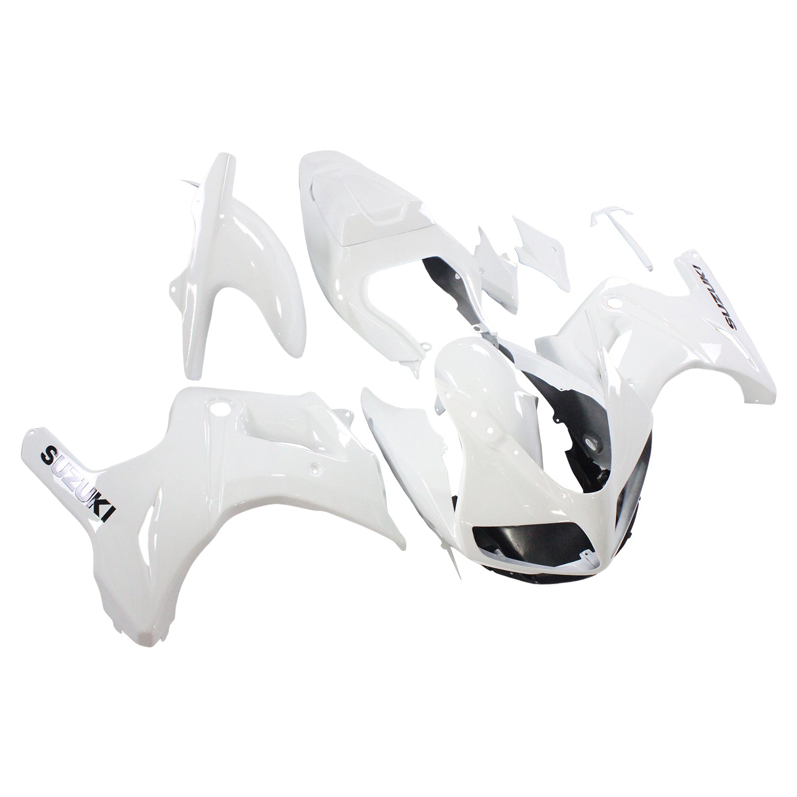 Amotopart Suzuki SV650 2003-2013 White Fairing Kit