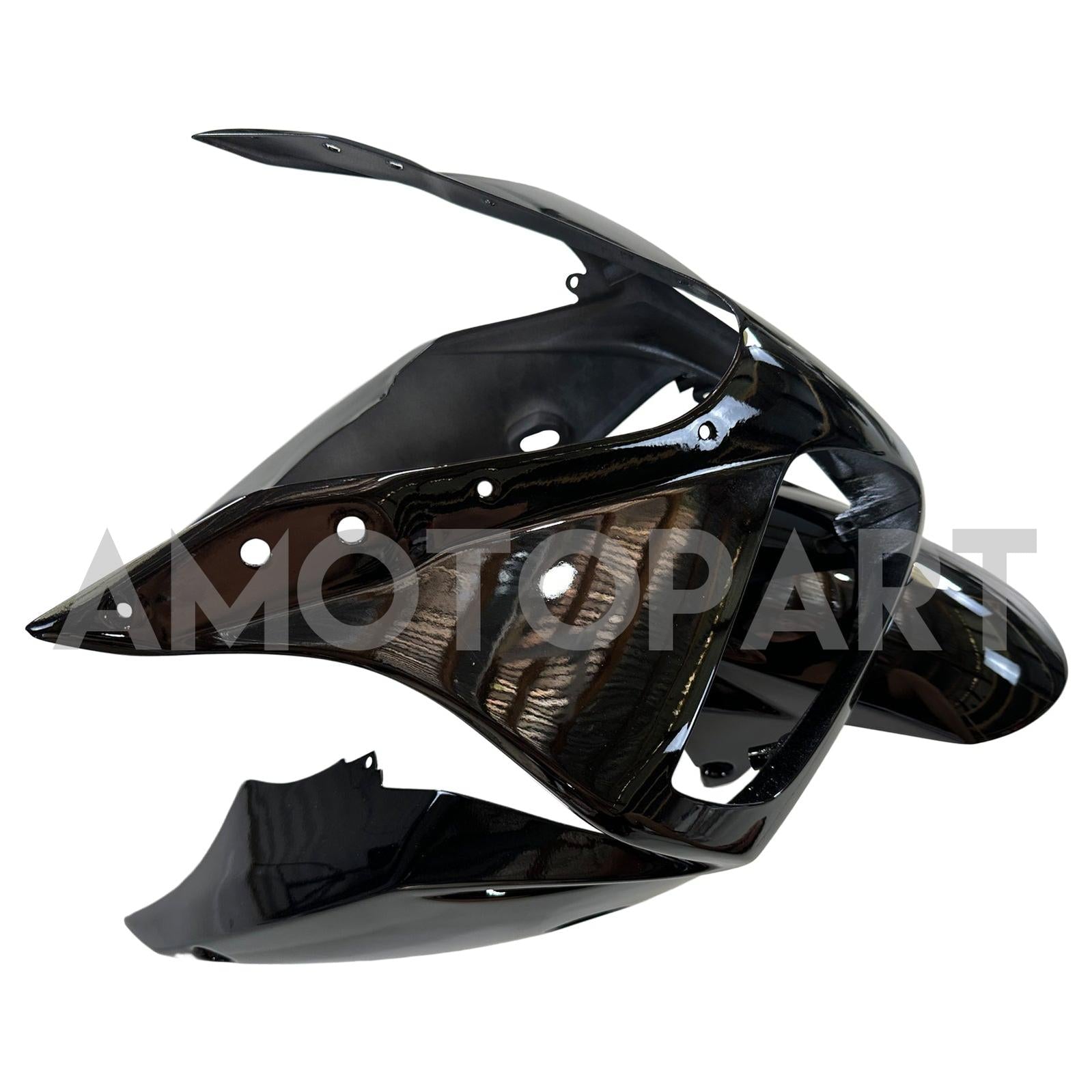 Amotopart スズキ SV650 2003-2013 全光沢ブラック フェアリングキット