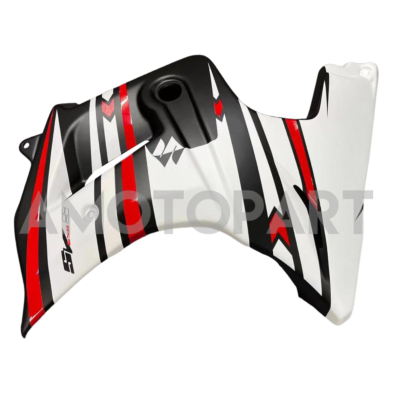 Amotopart スズキ SV650 2003-2013 ホワイト ブラック フェアリングキット