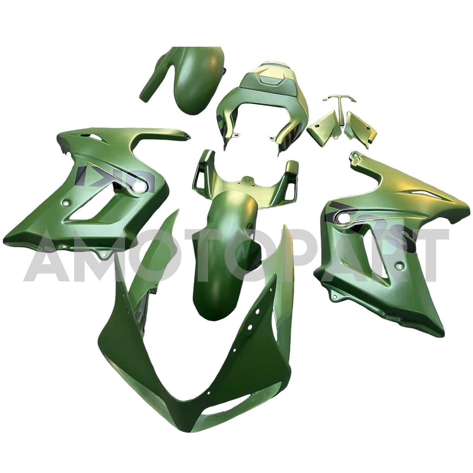Amotopart スズキ SV650 2003-2011 マットグリーン フェアリングキット