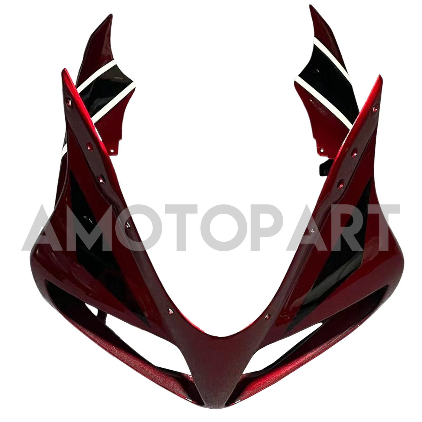 Amotopart 2003-2013 SV650 Suzuki Red & White Stripe Fairing Kit