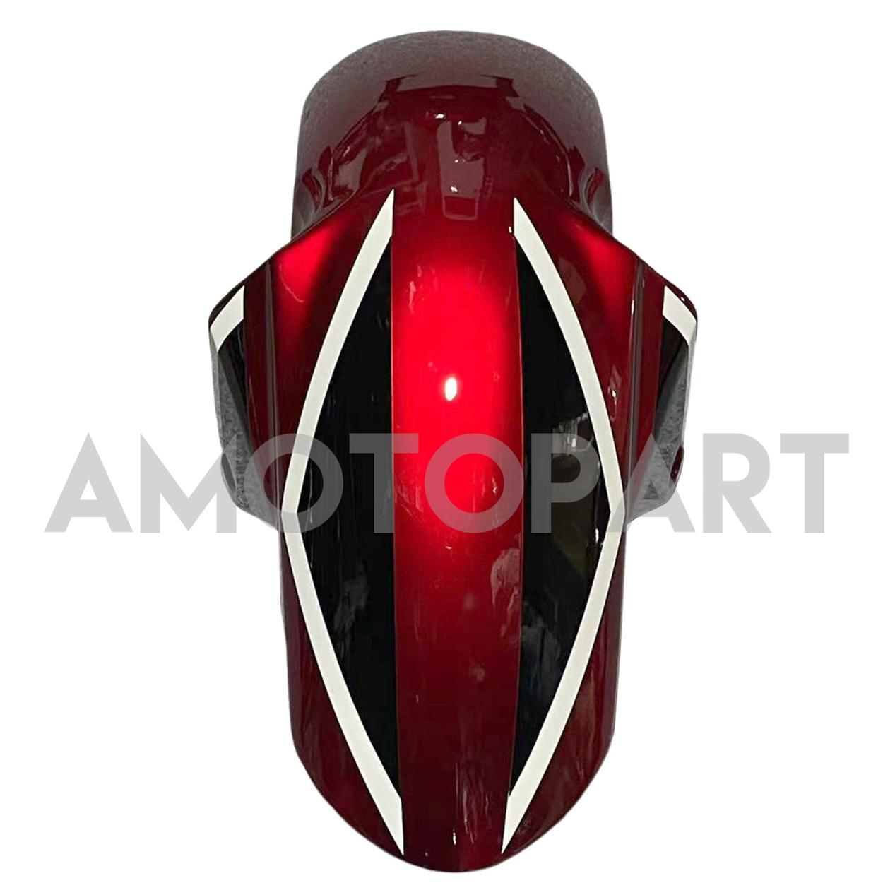 Amotopart 2003-2013 SV650 Suzuki Red & White Stripe Fairing Kit