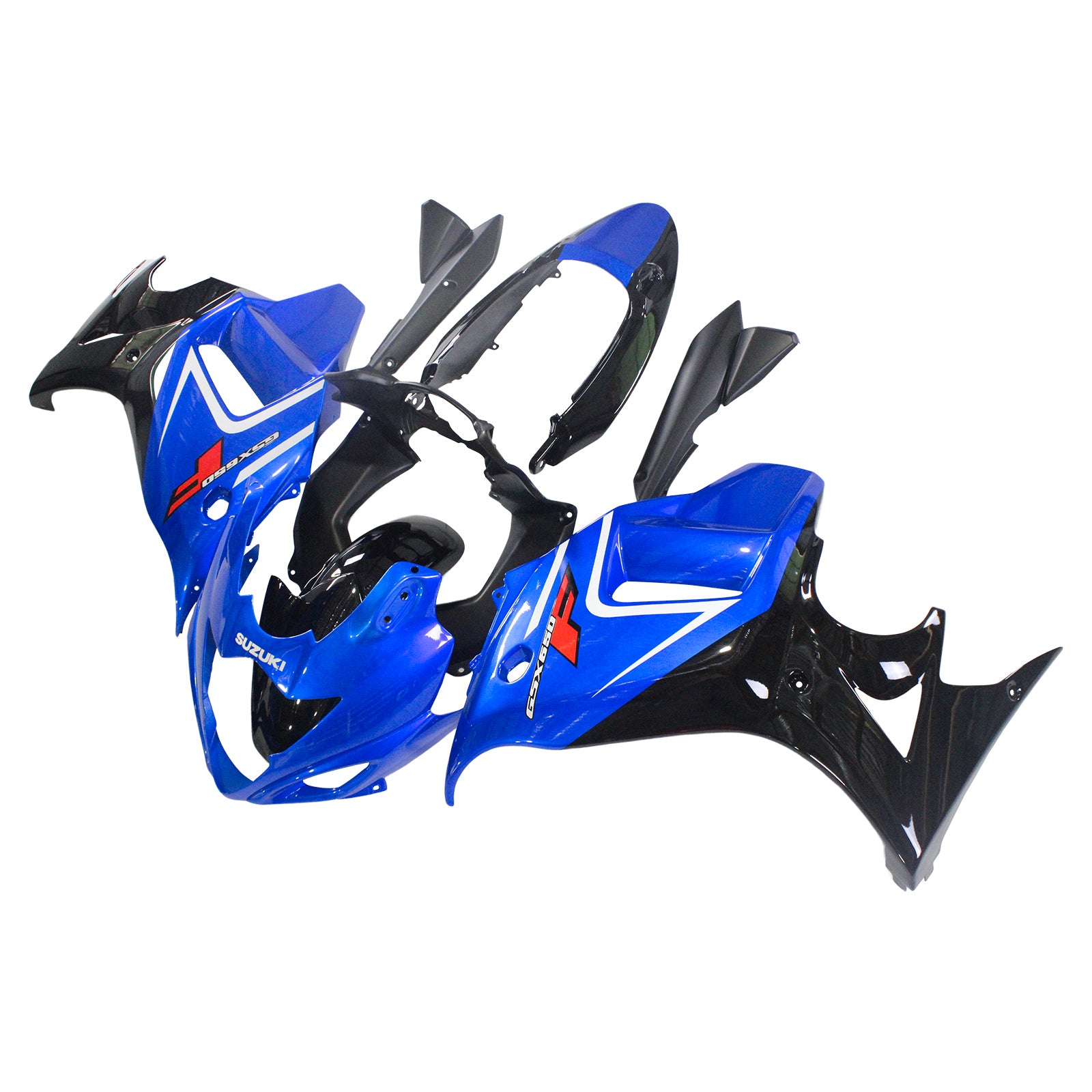 Amotopart Suzuki Katana GSX650F 2008-2013 Glossy Blue Fairing Kit