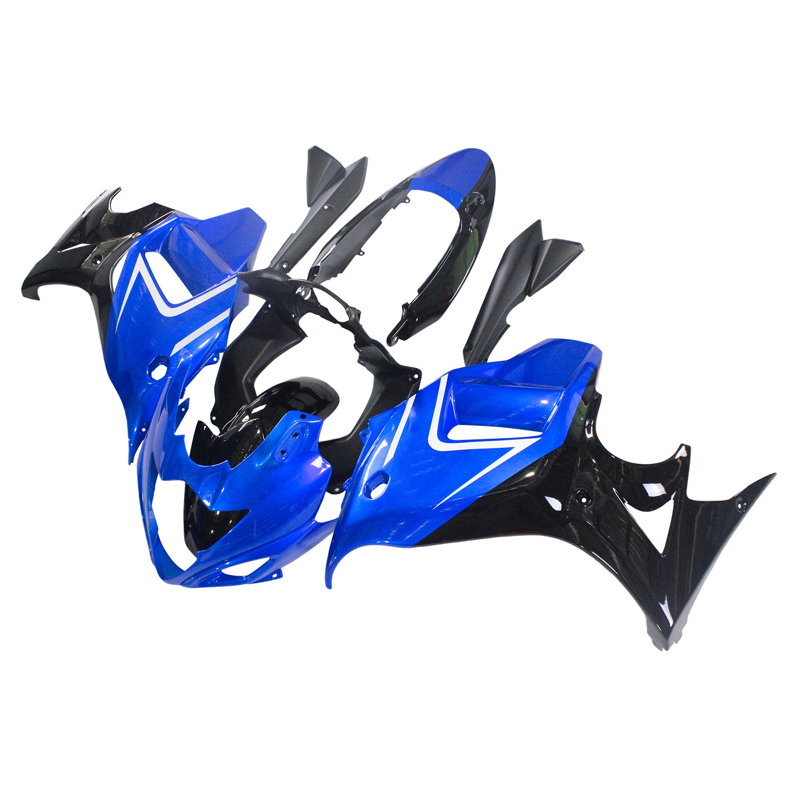 Amotopart Suzuki Katana GSX650F 2008-2013 Glossy Blue Fairing Kit