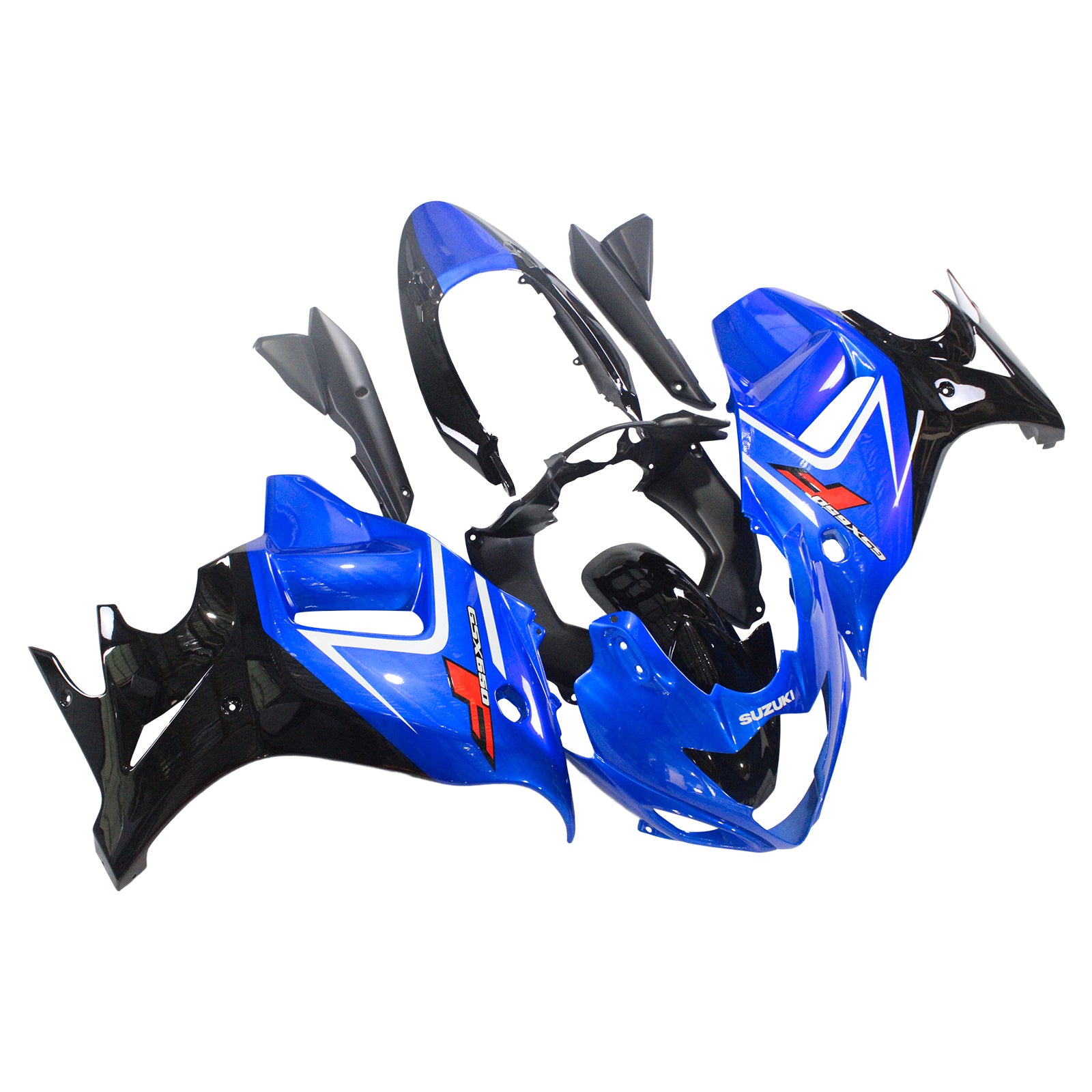 Amotopart Suzuki Katana GSX650F 2008-2013 Glossy Blue Fairing Kit