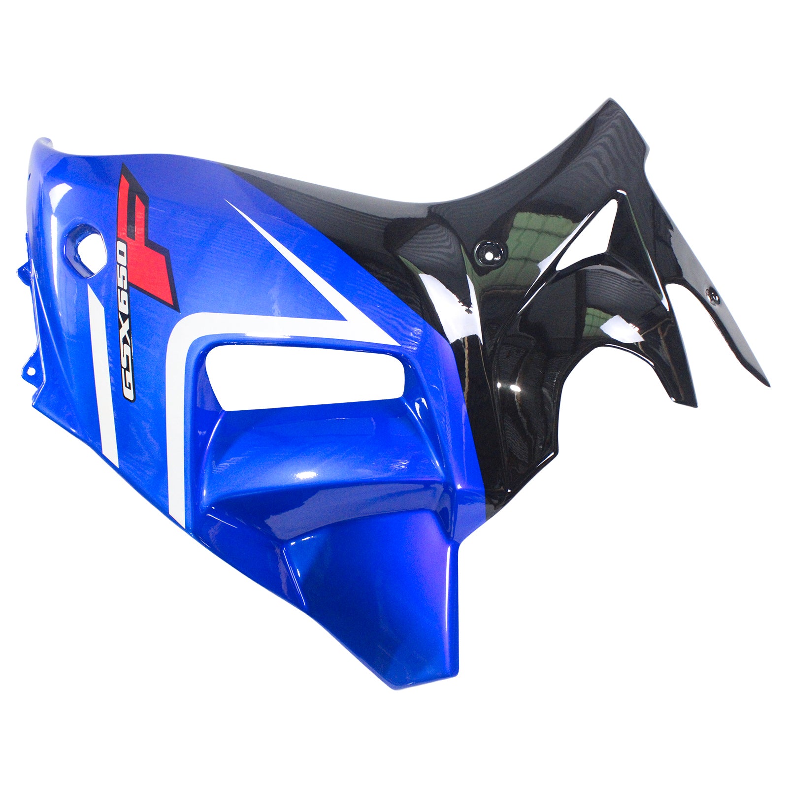 Amotopart Verkleidungsset für Suzuki Katana GSX650F 2008–2013, glänzendes Blau