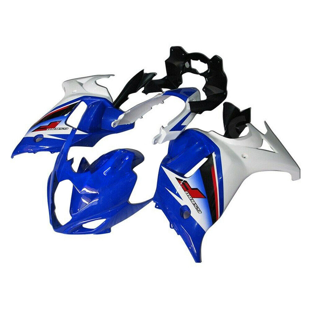 Amotopart Verkleidungsset für Suzuki Katana GSX650F 2008–2013, glänzendes Blau