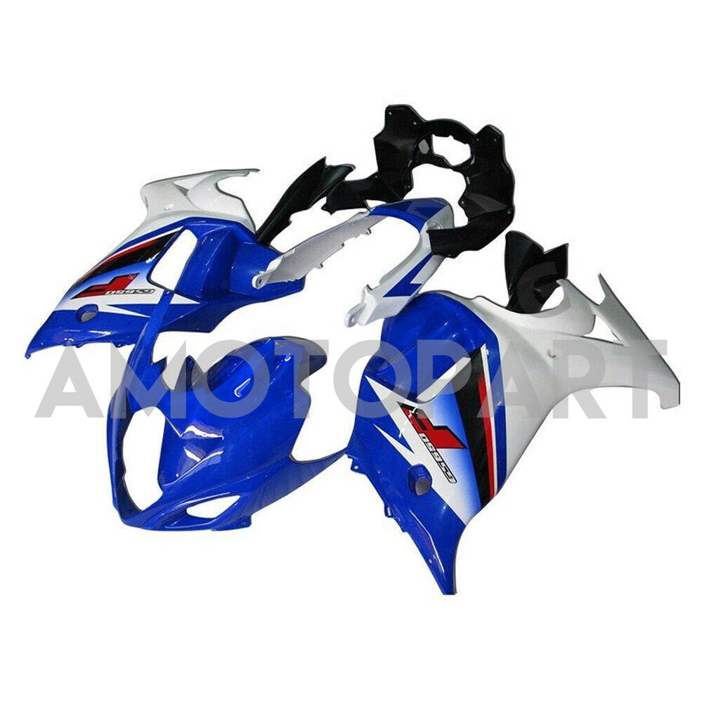 Amotopart Suzuki Katana GSX650F 2008-2013 Blue&White Fairing Kit