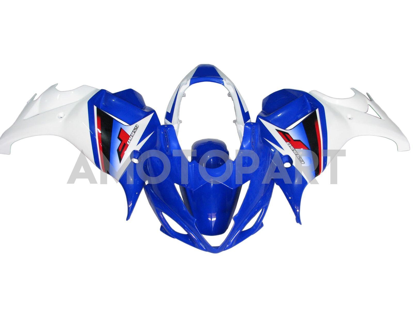 Amotopart Suzuki Katana GSX650F 2008-2013 Blue&White Fairing Kit