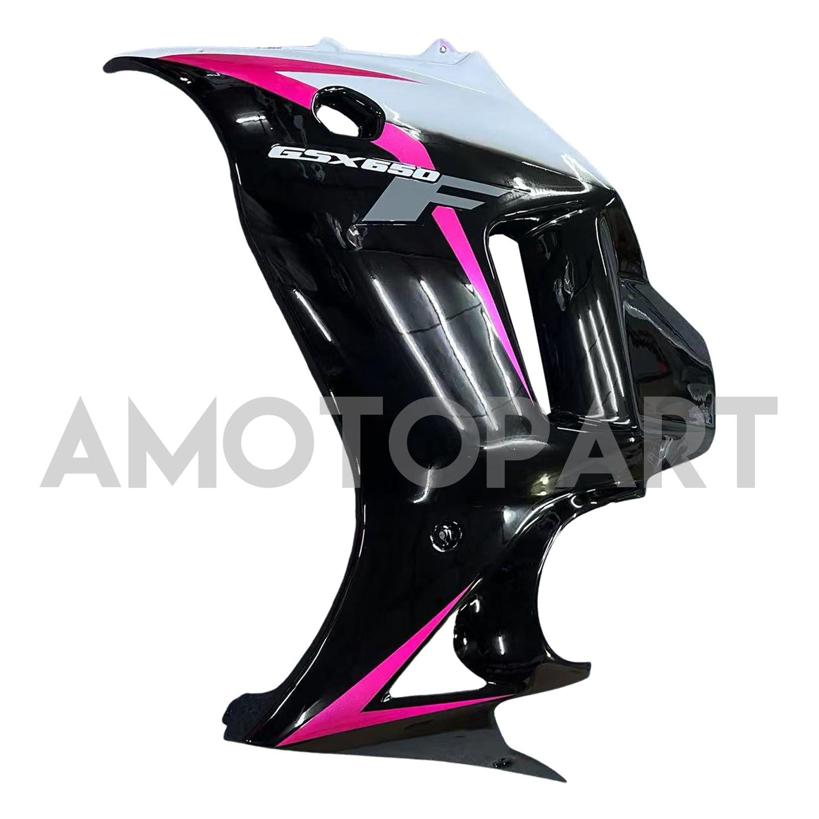 Amotopart 2008-2013 GSX650F Katana Suzuki Black&Pink Fairing Kit