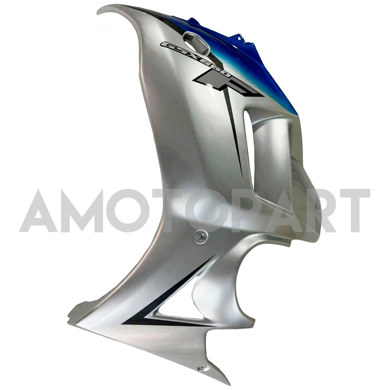 Amotopart 2008-2013 GSX650F Katana Suzuki Silver&Blue Fairing Kit
