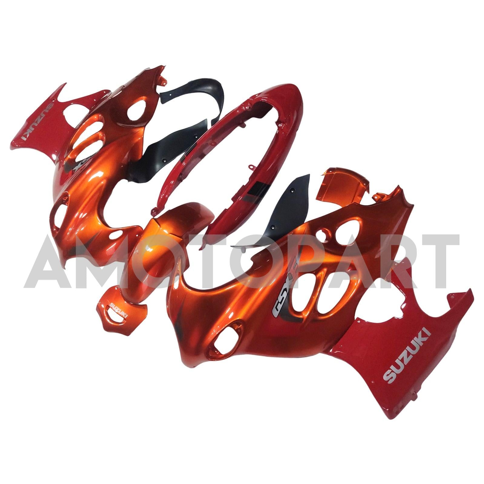 Amotopart 2003-2006 Suzuki Katana GSXF600/750 Fairing Red Kit