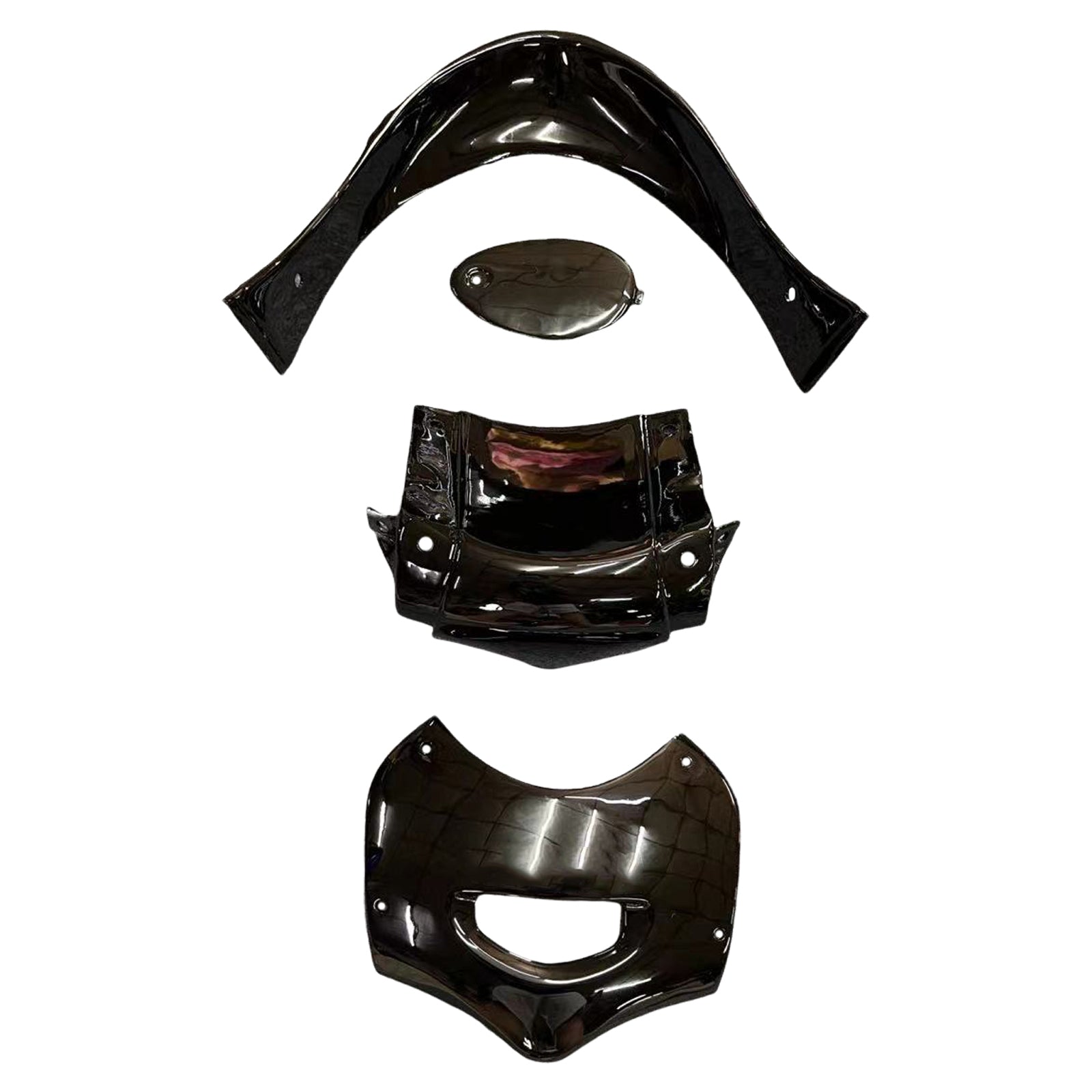 Amotopart 2003-2006 Suzuki Katana GSXF600/750 Fairing Red&Black Kit