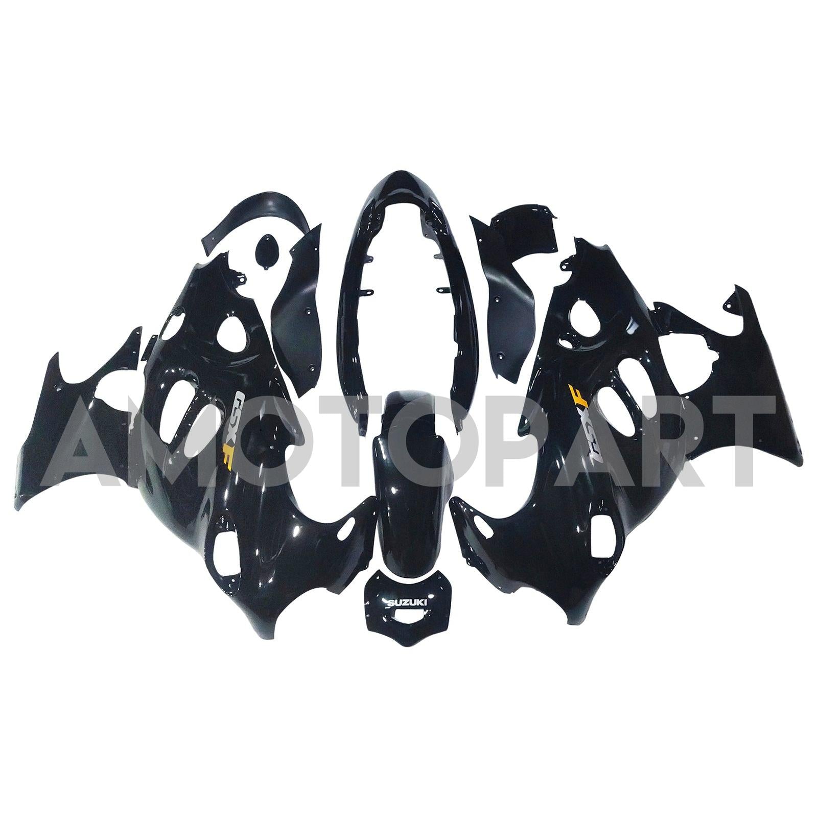 Amotopart Suzuki 2003-2006 Katana GSXF600/750 Black Fairing Kit