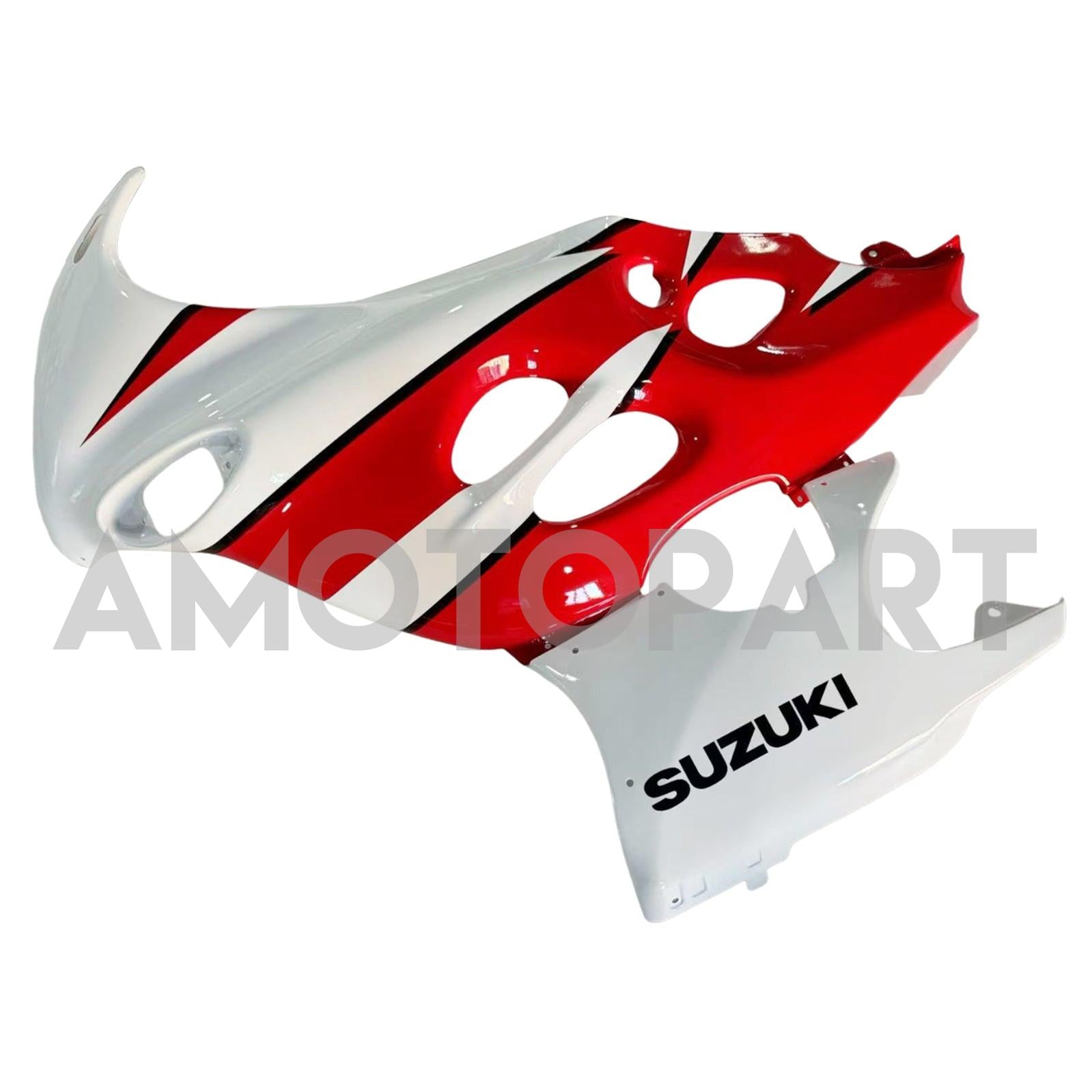 Amotopart Suzuki 2003-2006 Katana GSXF600/750 White Red Fairing Kit