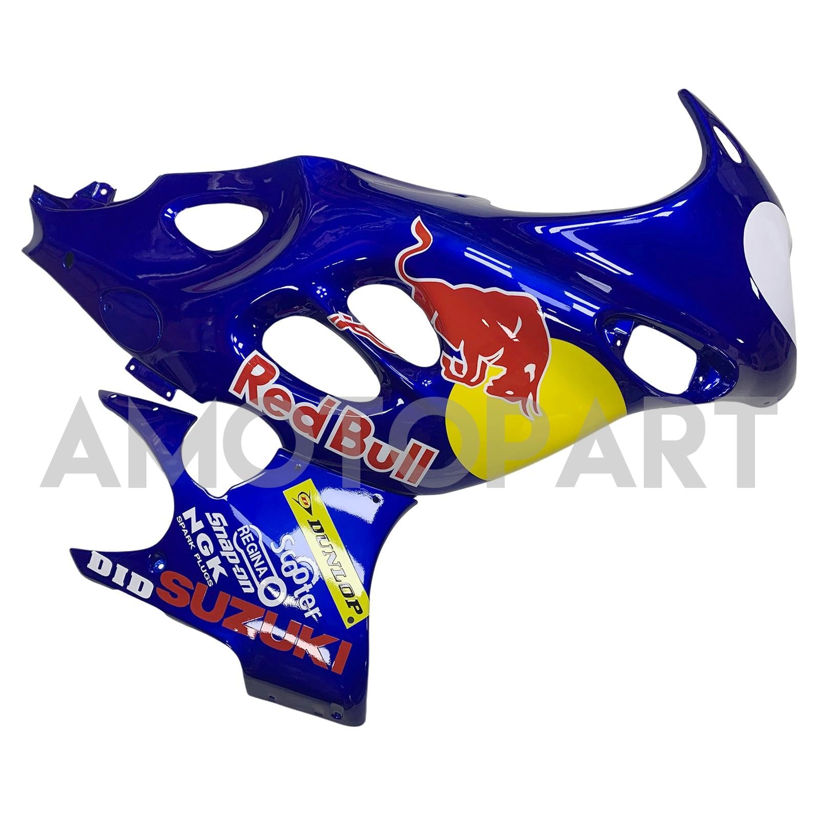 Amotopart 2003-2006 Suzuki Katana GSX600F GSX750F Gloss Blue Bull Fairing Kit