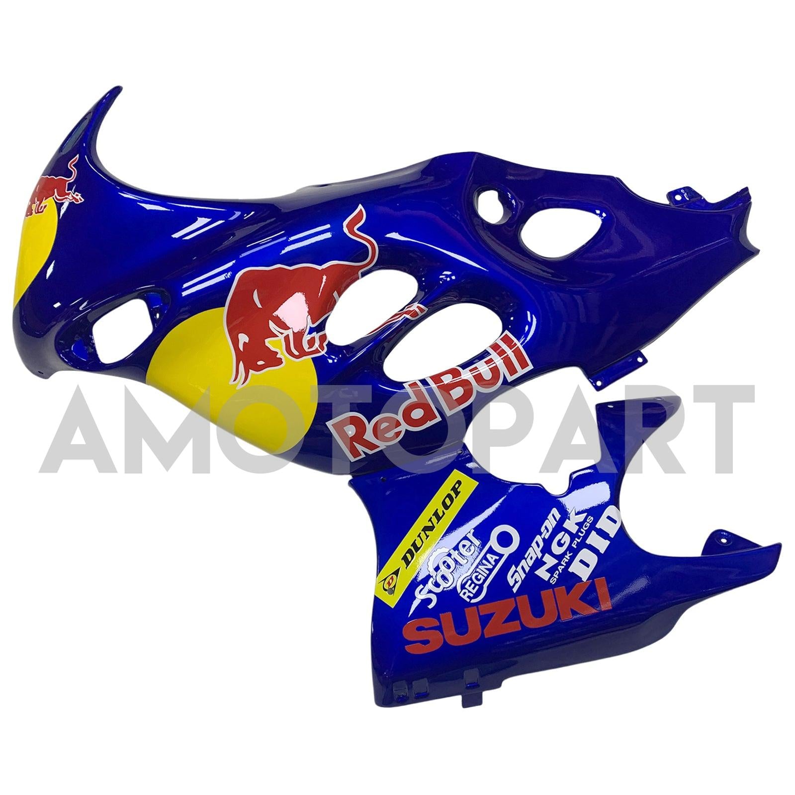 Amotopart 2003-2006 Suzuki Katana GSX600F GSX750F Gloss Blue Bull Fairing Kit