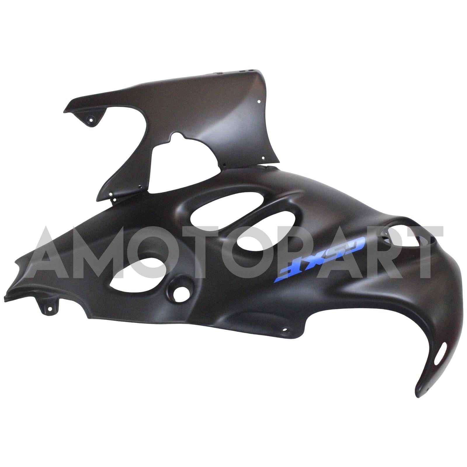 Amotopart Suzuki 2003-2006 Katana GSXF600/750 Black with Blue Logo Fairing Kit