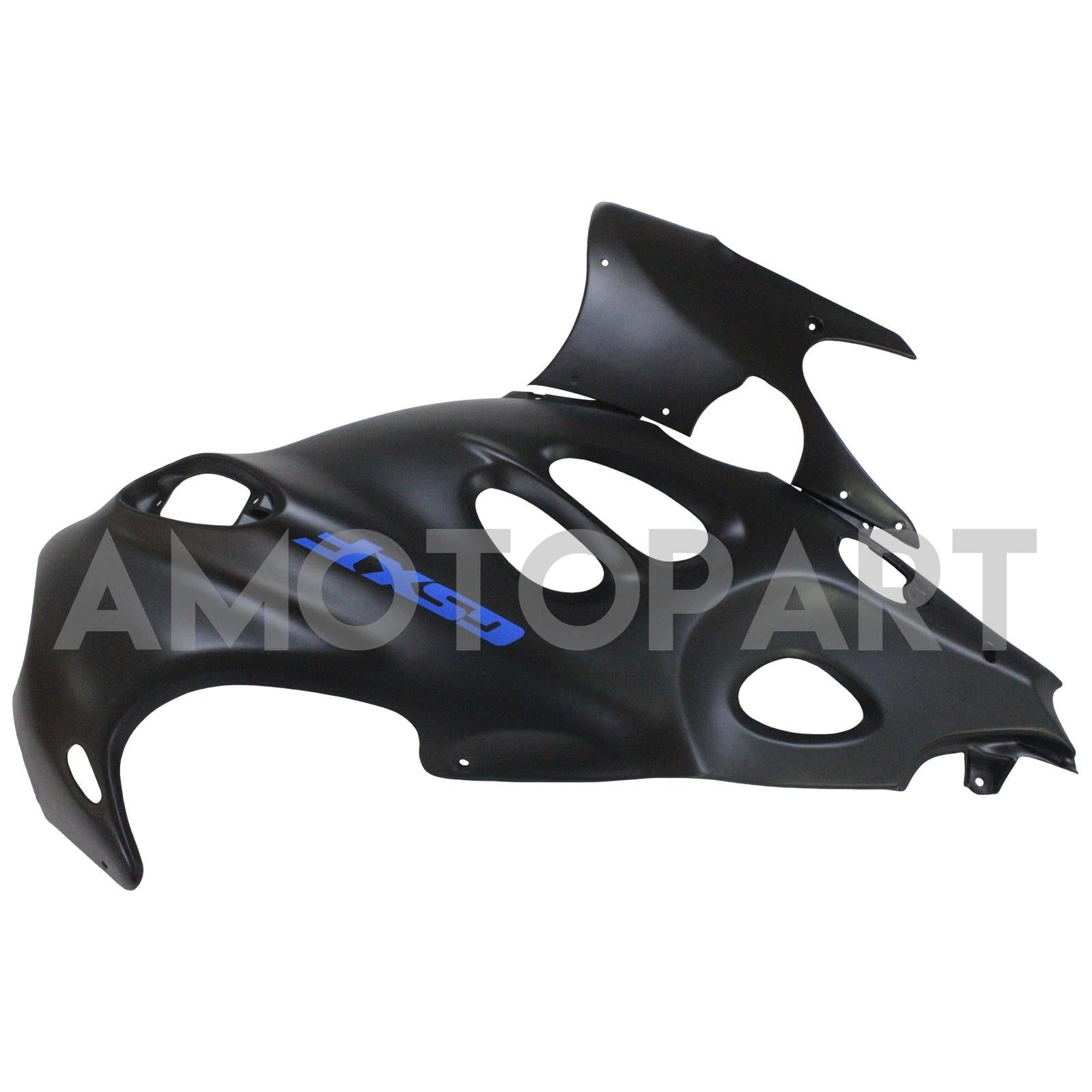 Amotopart Suzuki 2003-2006 Katana GSXF600/750 Black with Blue Logo Fairing Kit