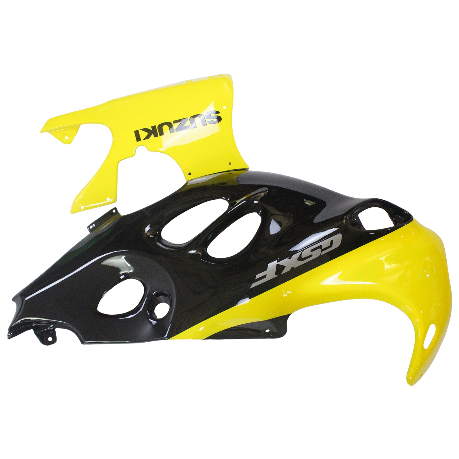 Amotopart 2003-2006 Suzuki Katana GSXF600/750 Fairing Black&Yellow Kit