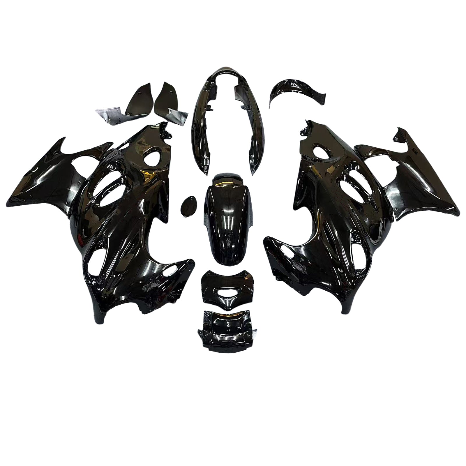 Amotopart 2003-2006 Suzuki Katana GSX600F GSX750F Gloss Black Fairing Kit