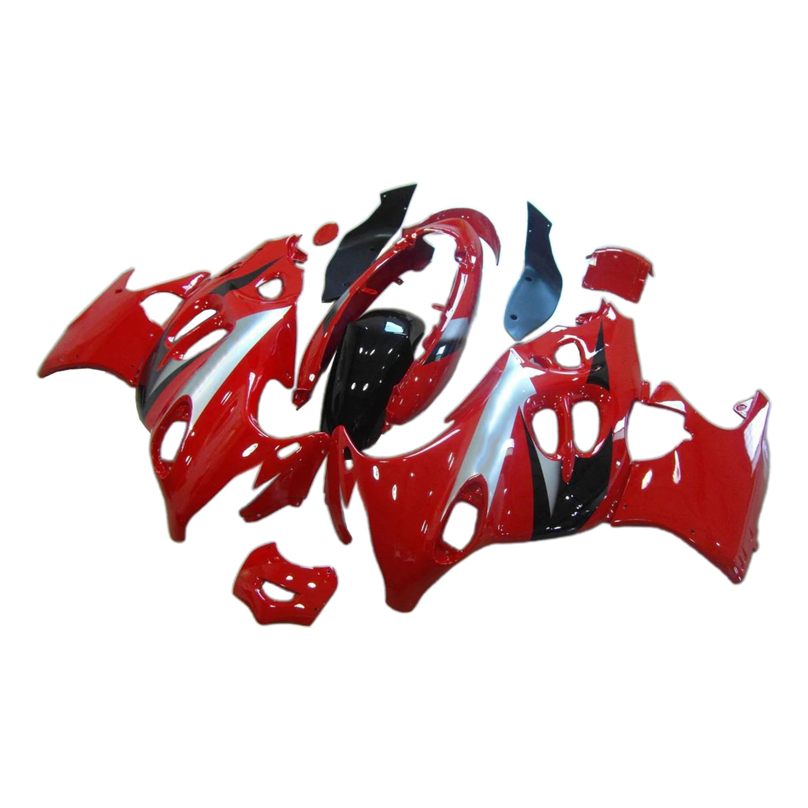 Amotopart 2003-2006 Suzuki Katana GSX600F GSX750F Red Fairing Kit