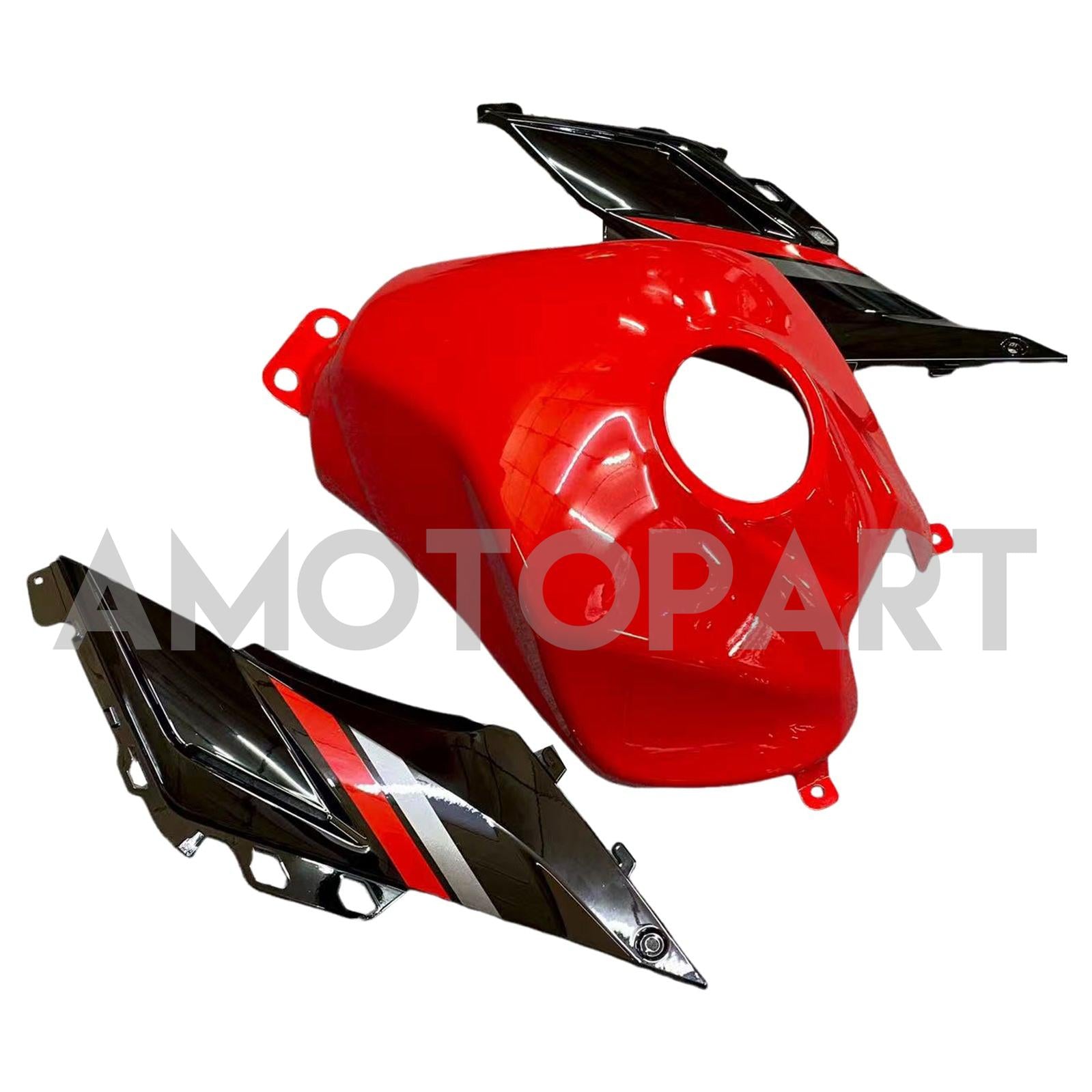 Amotopart 2017-2020 スズキ GSX250R フェアリング レッド&ブラックキット