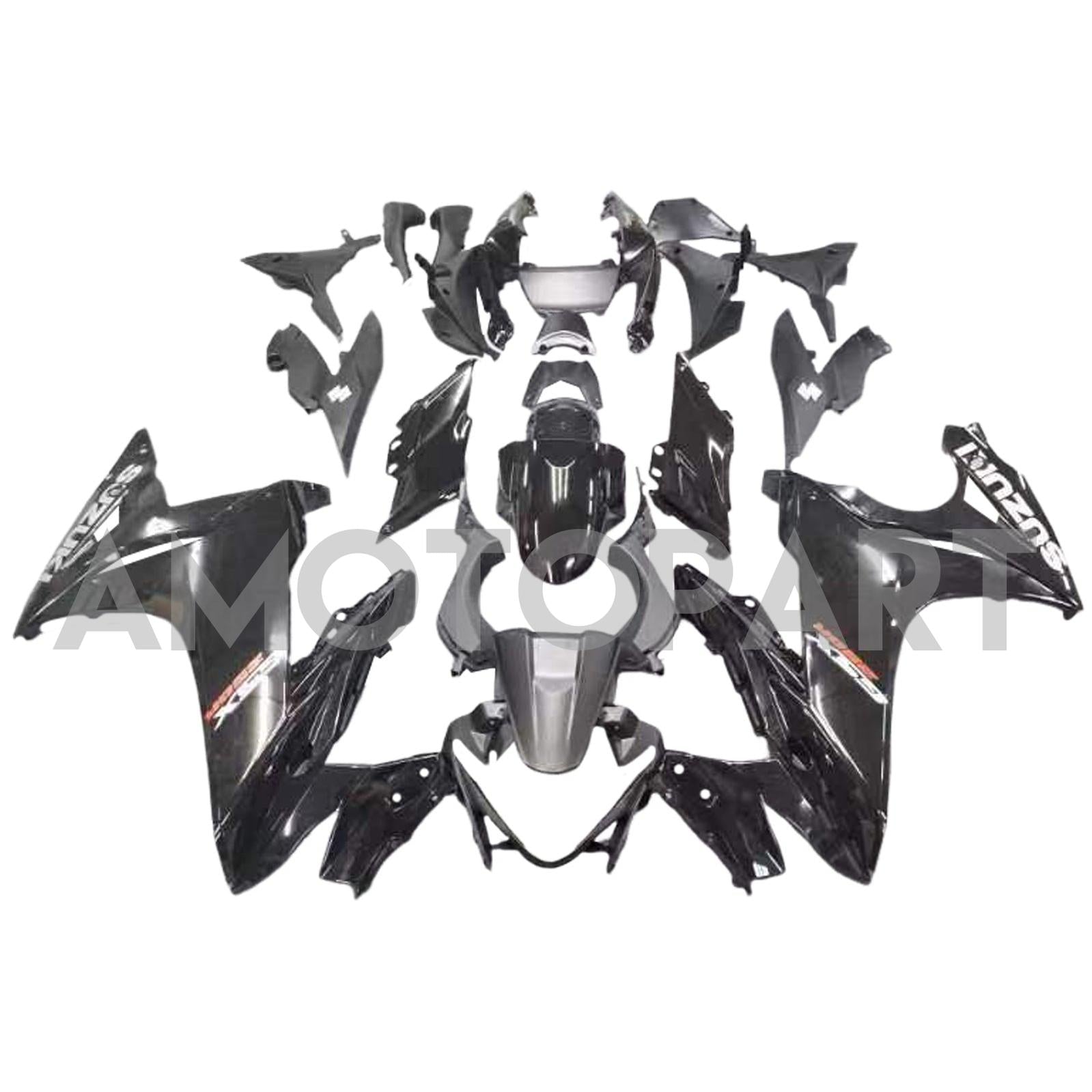 Amotopart 2017-2020 Suzuki GSX250R Fairing Matte Black Kit