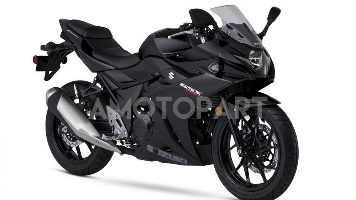 Amotopart 2017-2020 スズキ GSX250R フェアリング マットブラックキット