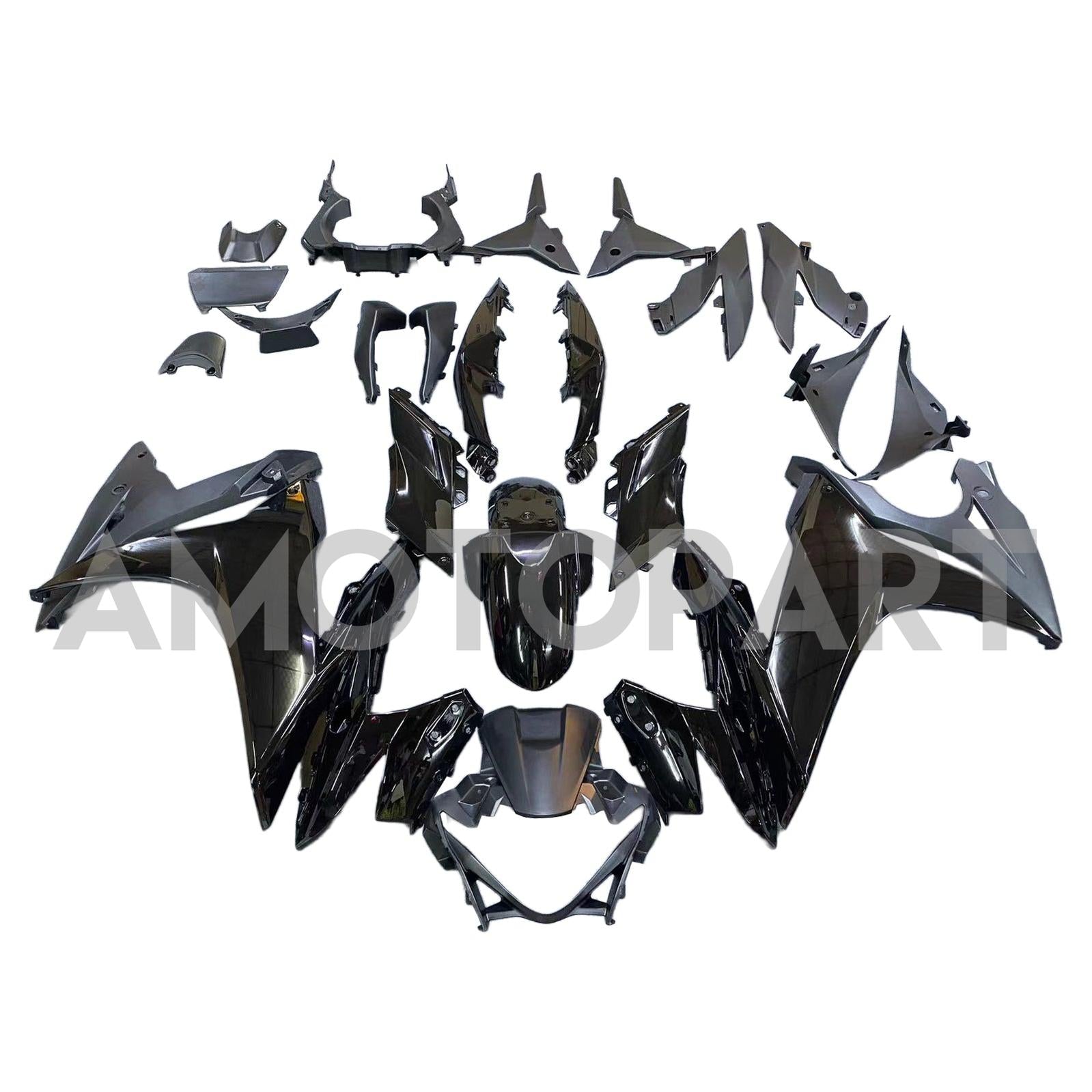 Amotopart 2017-2020 GSX250R Suzuki Black Fairing Kit
